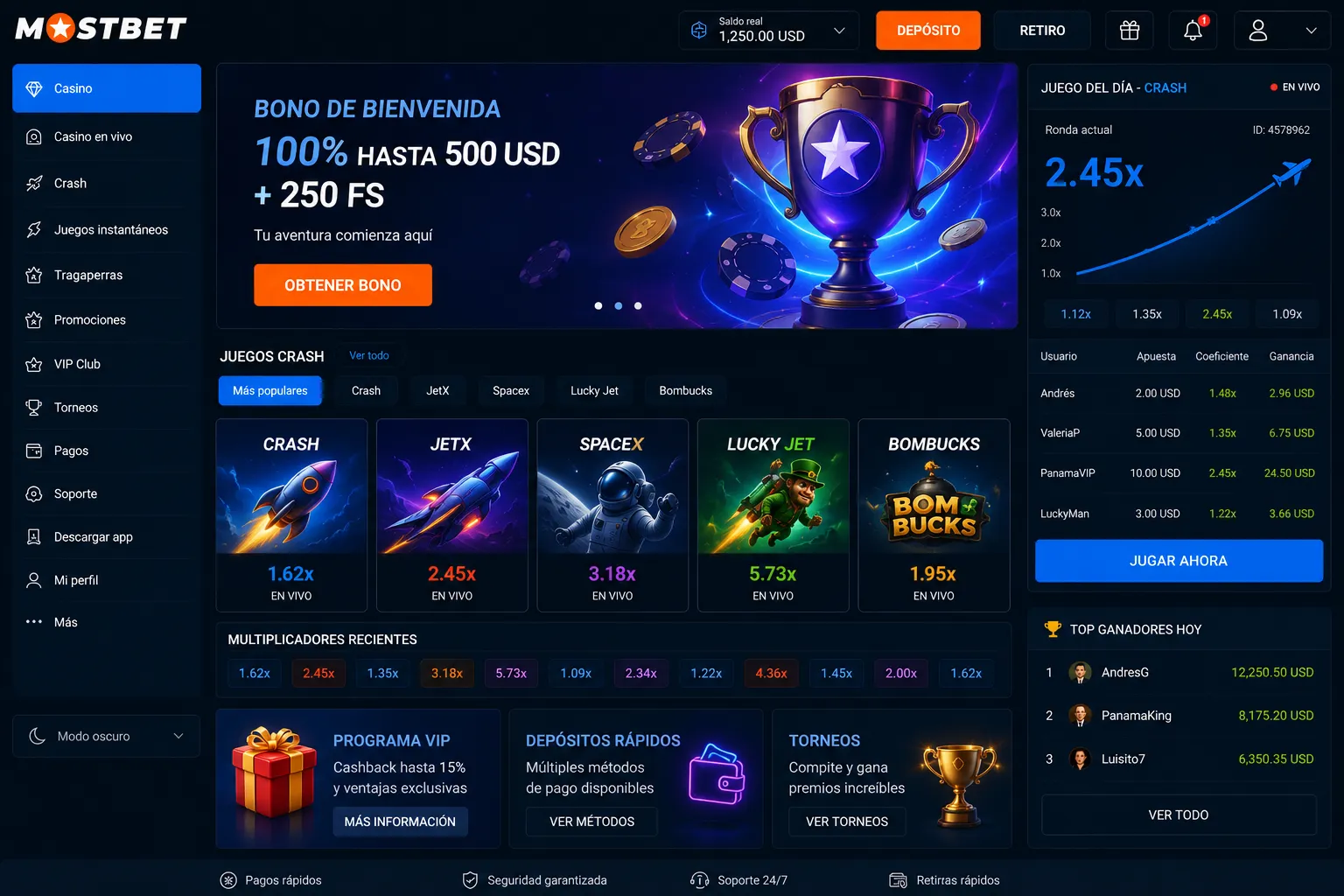 How the Mostbet website handles speed and layout